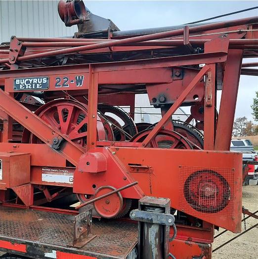 Used Bucyrus Erie 22W Cable Tool Rig