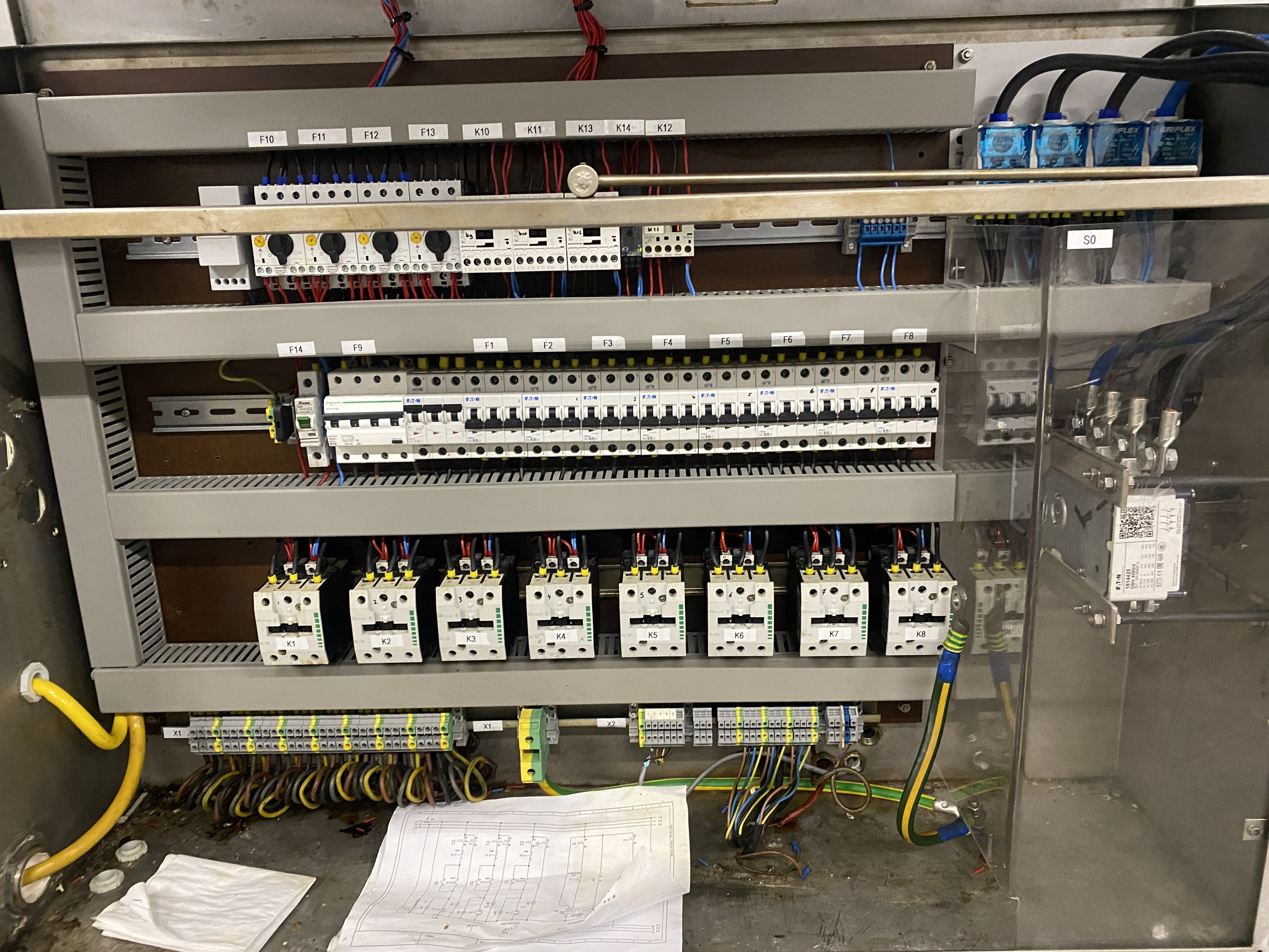 Used Koppens 3000/600 electric heated fryer