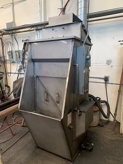 Used 2016 37” Timesaver Series 1200 Dry Belt Sander w. Wet Dust Collector