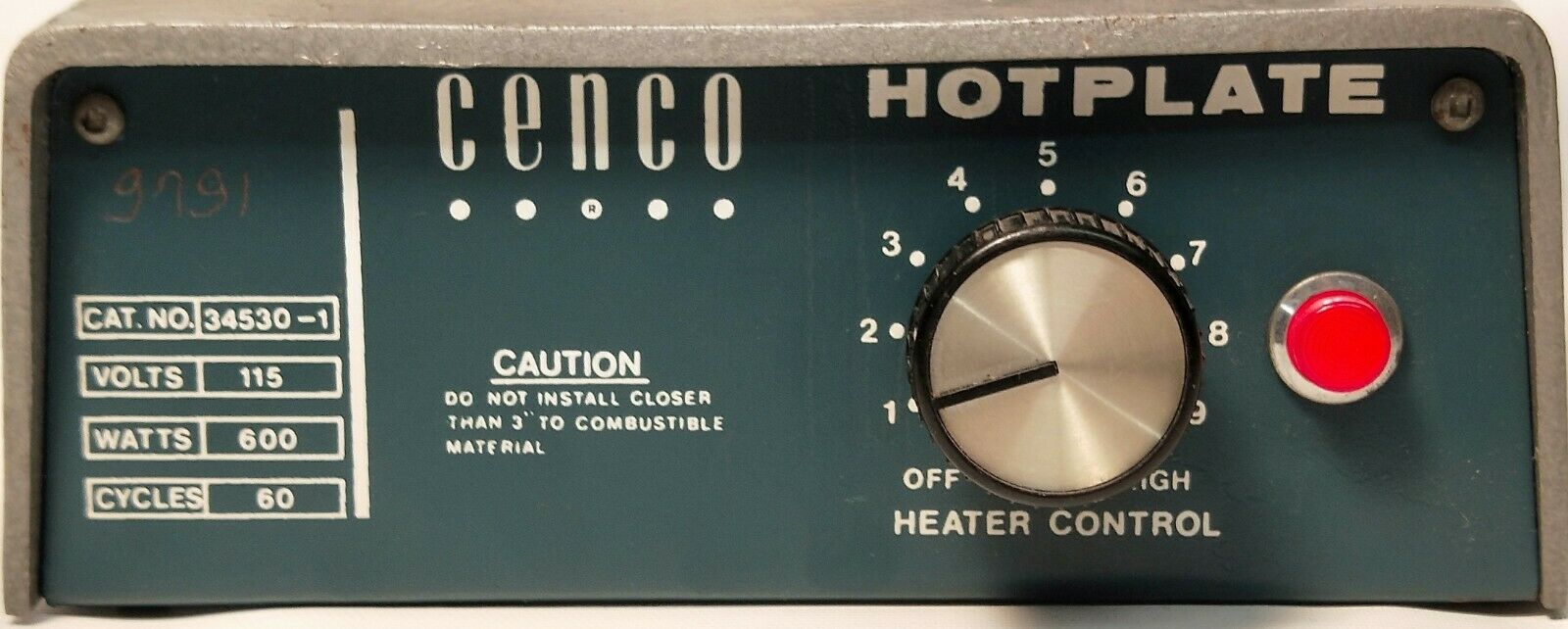 Used Cenco 34530-1 Hot Plate