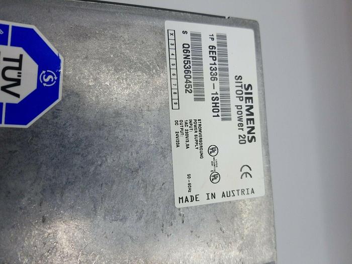Used Siemens Sitop Power 20 6EP1336-1SH01