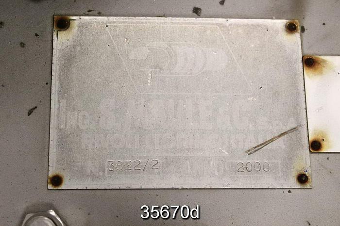 Used Maule 3822/2 Screw Press, 10" Diameter, 42" Length #35670