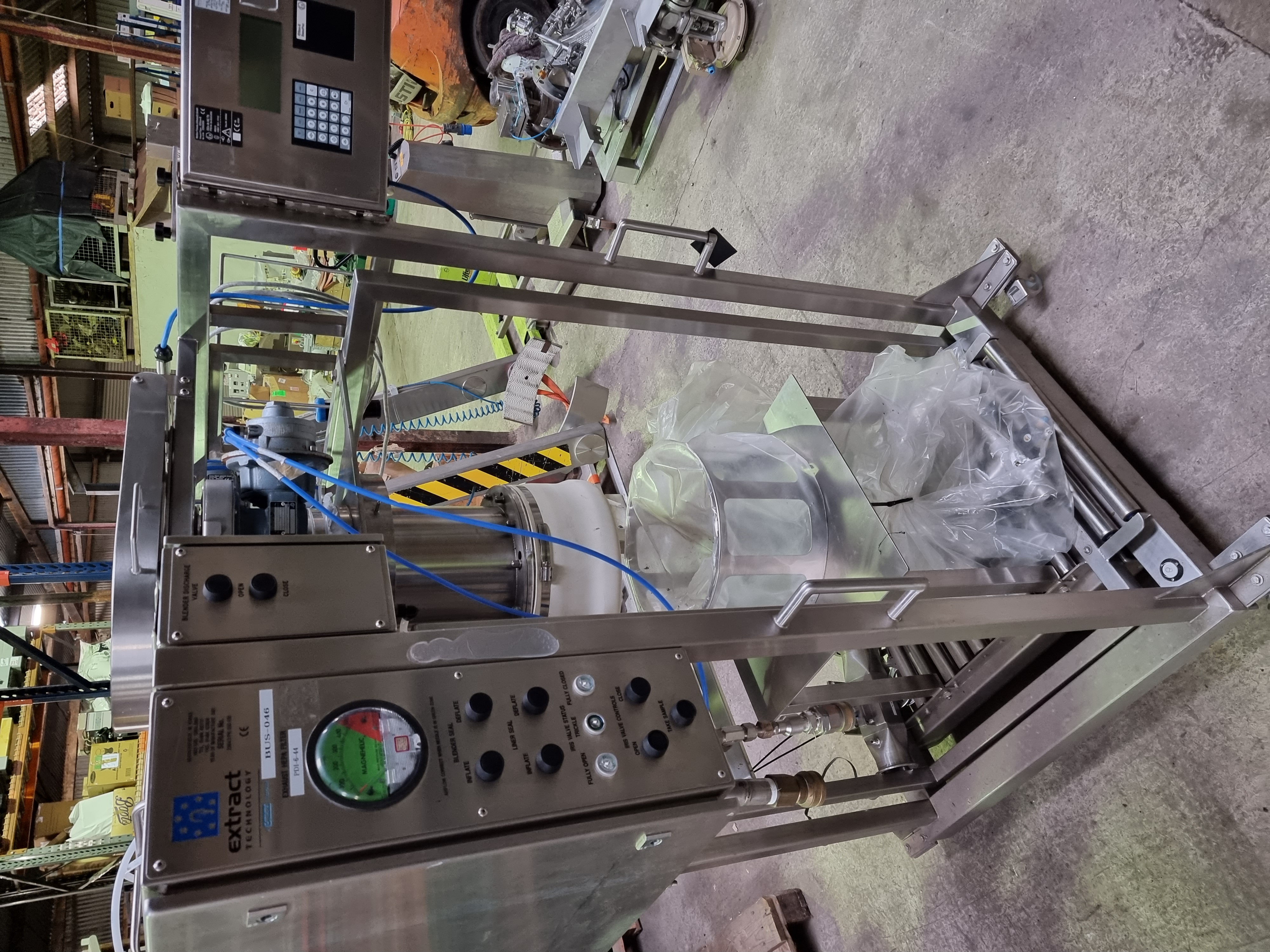 Used EXTRACT TECHNOLOGY Bag / Box Powder Filler