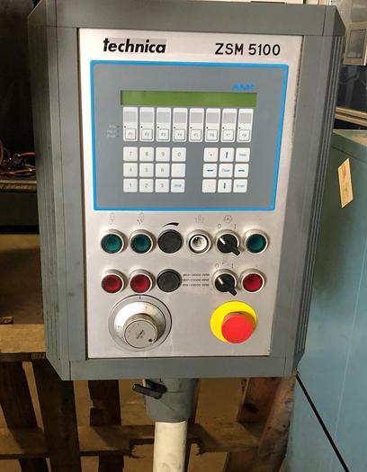 Used TECHNICA ZSM 5100-815 CNC CENTER HOLE GRINDER