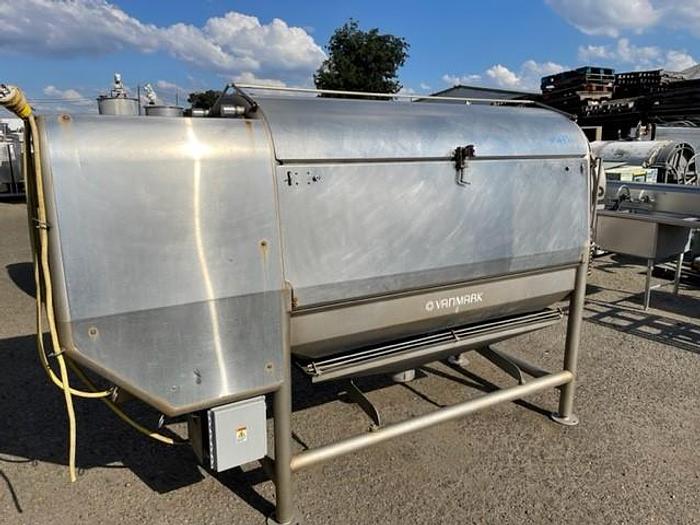Used Vanmark Horizontal Abrasive Peeler/Scrubber