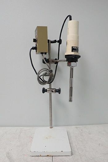 Used Brinkmann Polytron Kinematica Type PT 10/35 Homogenizer with Controller & Stand