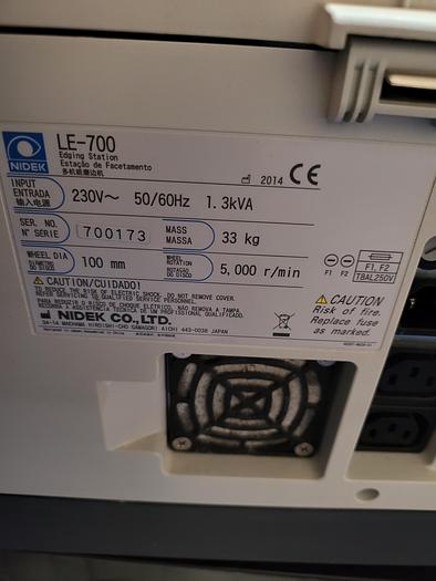 Used 2014 NIDEK LE-700