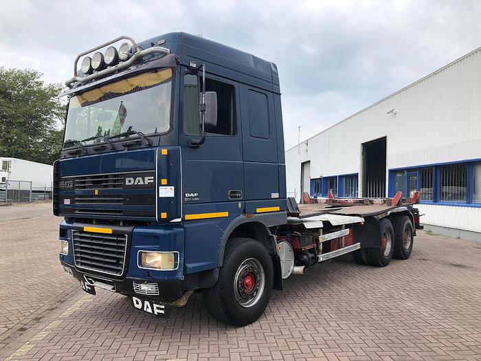1999 DAF 95xf 480 6x4 euro 2 manual