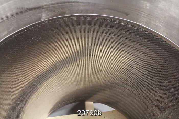 Used Bird 400 Pressure Screen, .006" Slots #29790