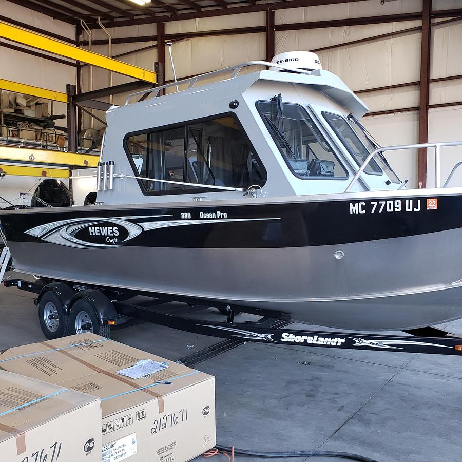 Used 2019 Hewescraft 220 Ocean Pro Hardtop