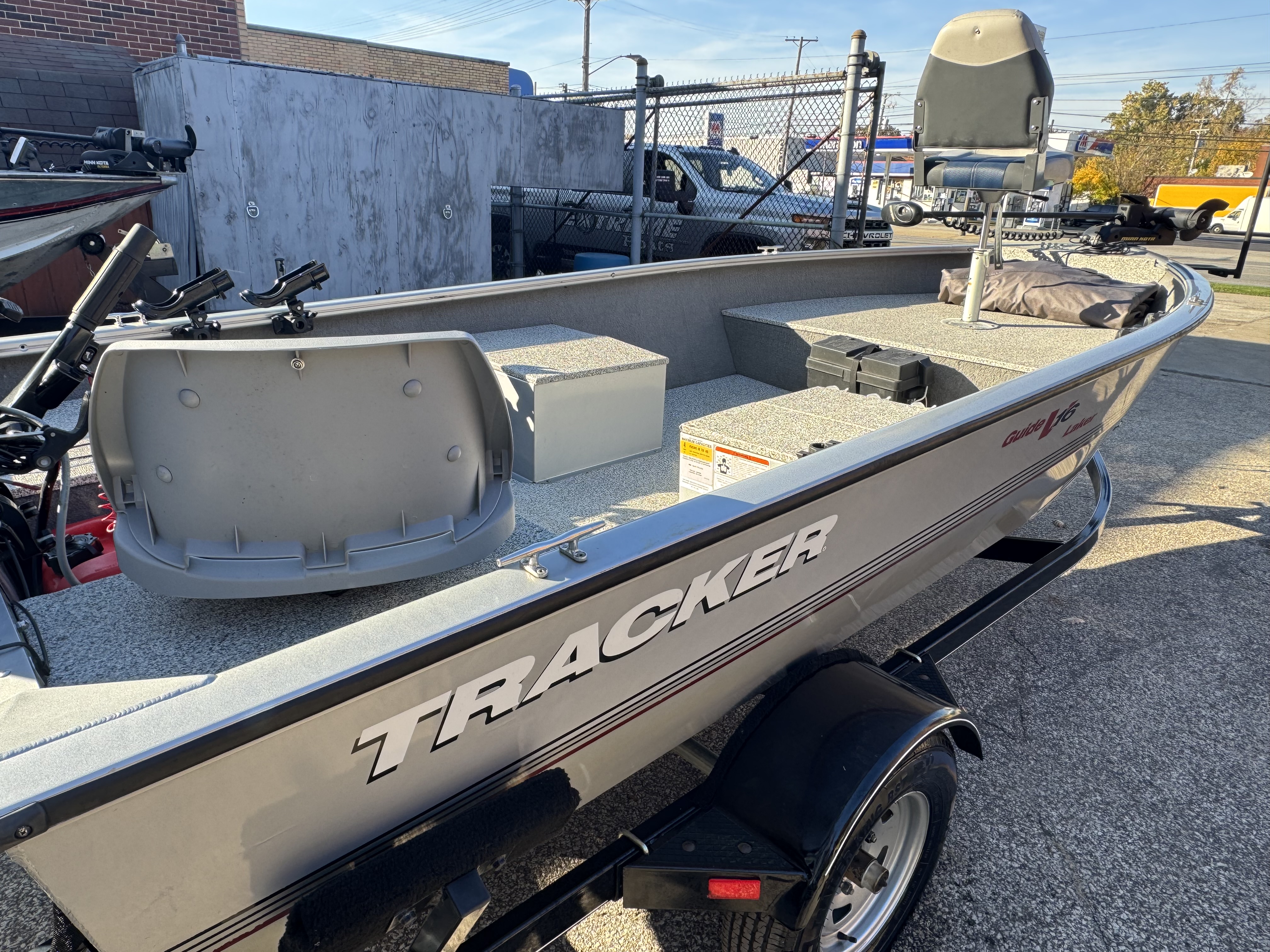 Used 2013 Tracker GV16 Tiller