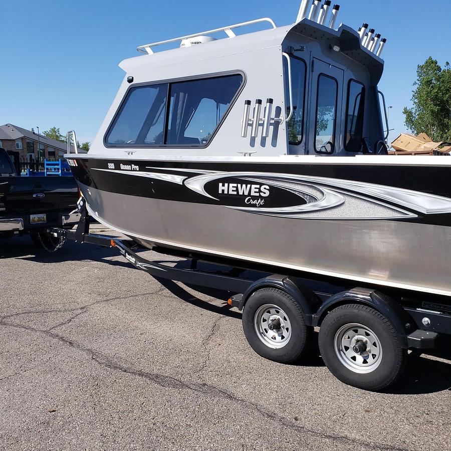 Used 2019 Hewescraft 220 Ocean Pro Hardtop