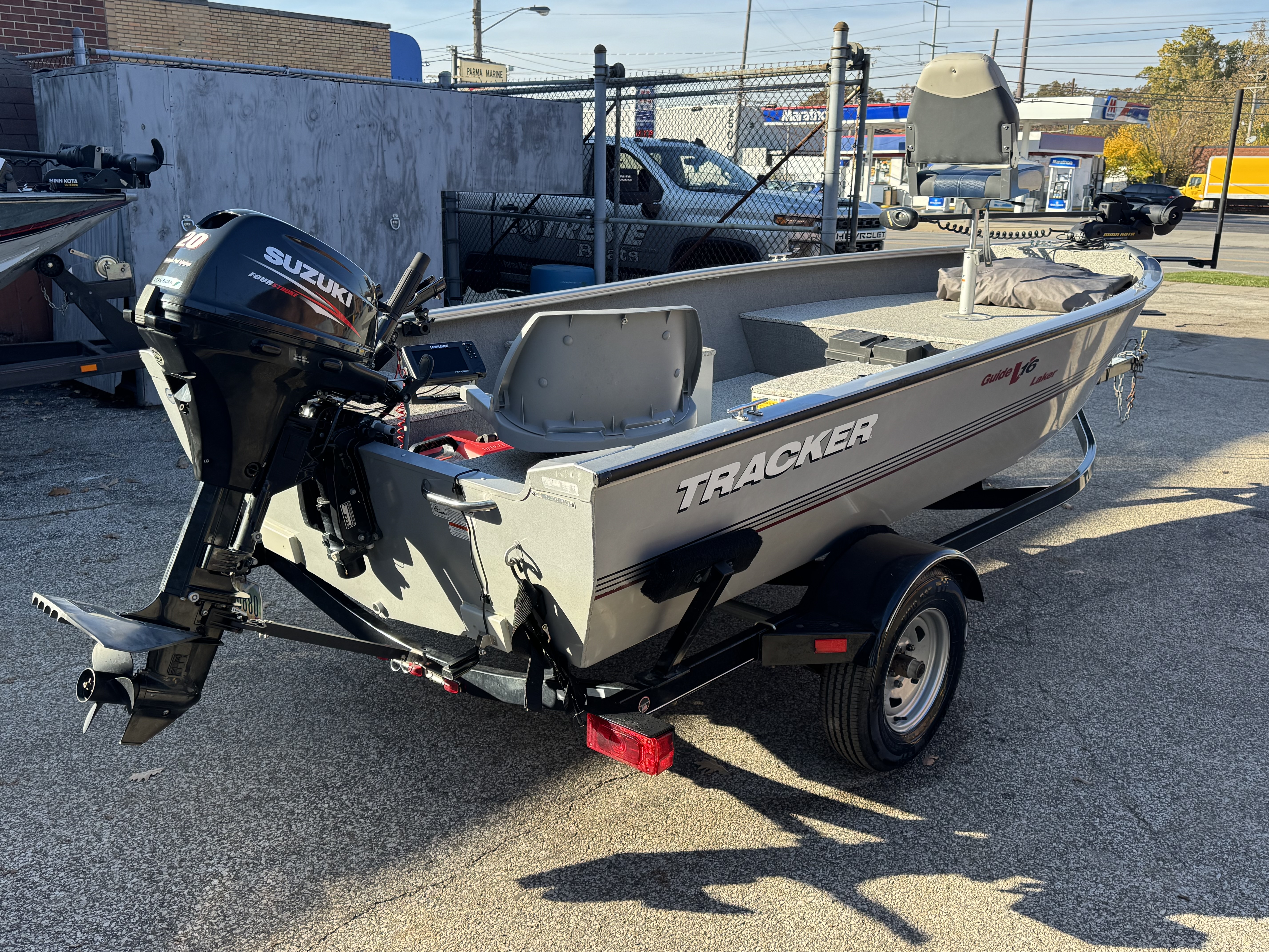 Used 2013 Tracker GV16 Tiller