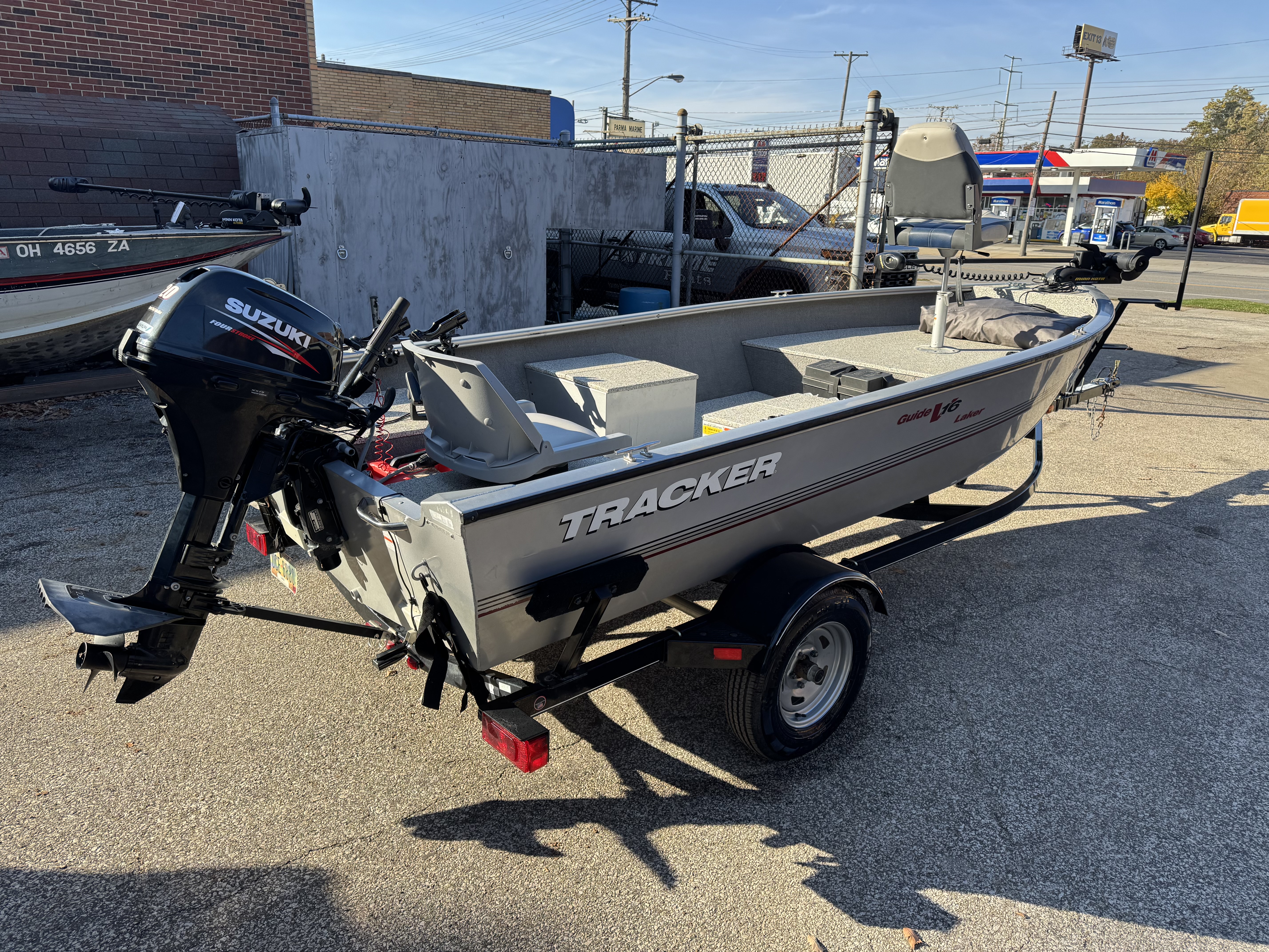 Used 2013 Tracker GV16 Tiller
