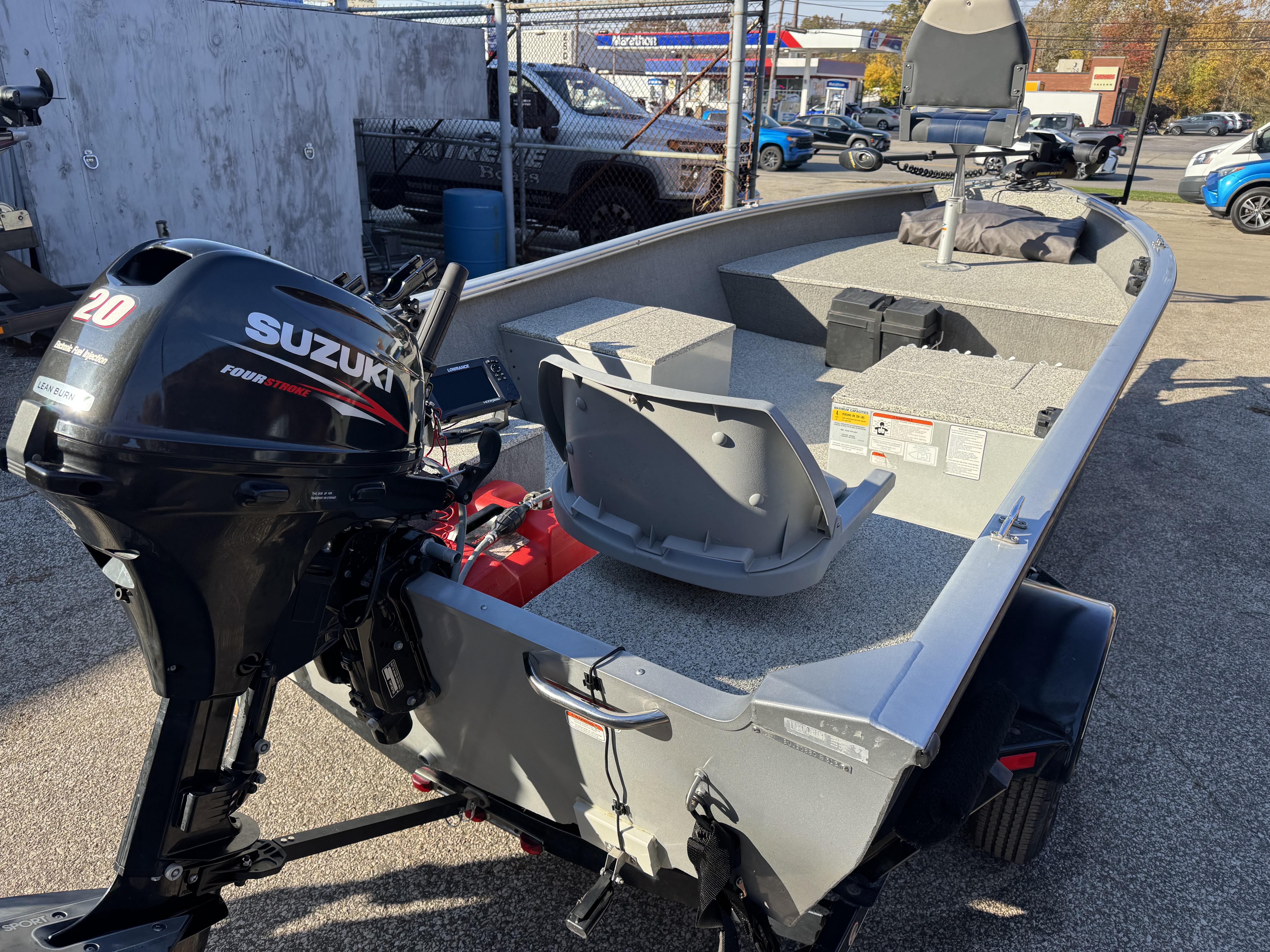 Used 2013 Tracker GV16 Tiller