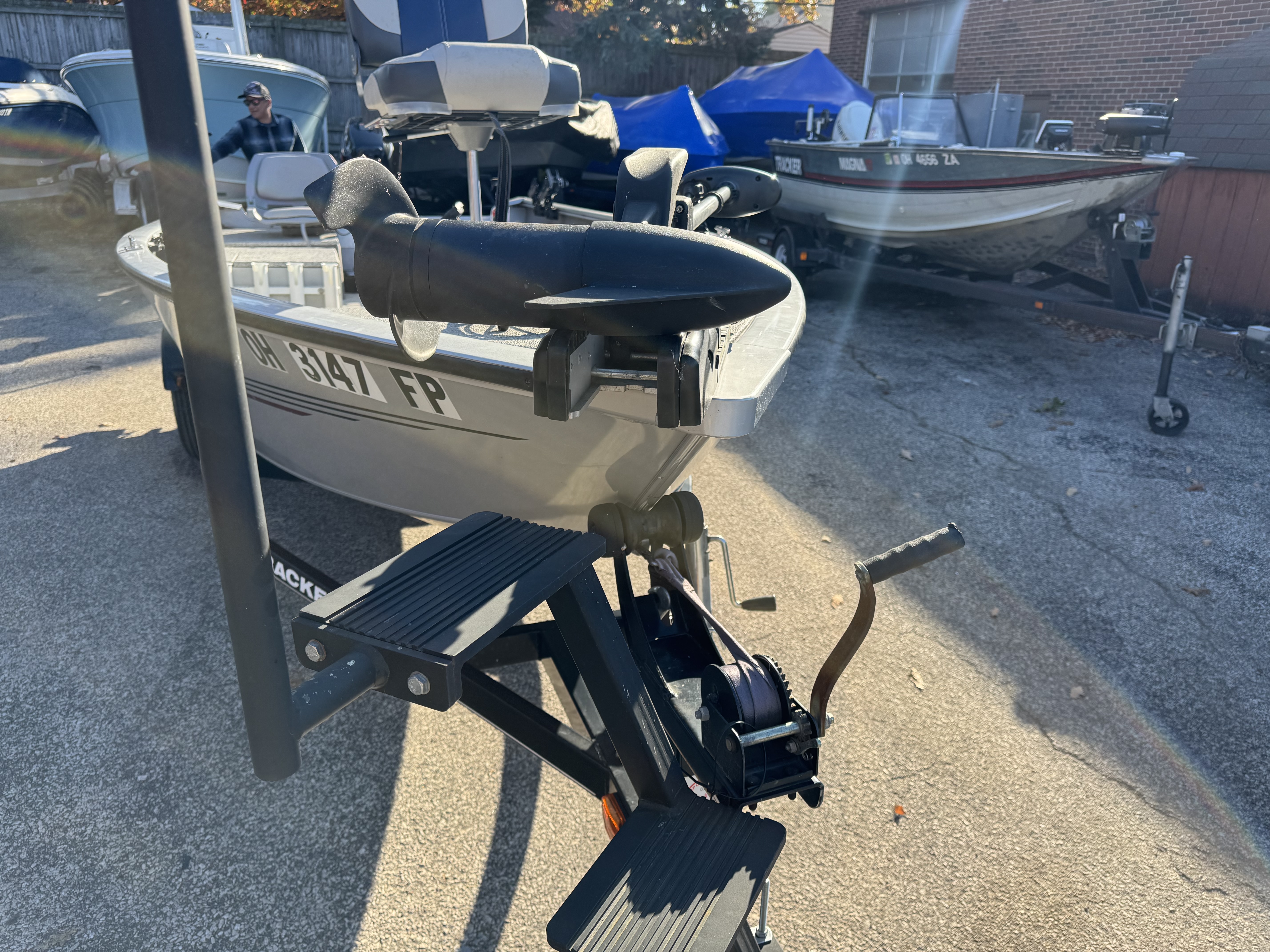 Used 2013 Tracker GV16 Tiller