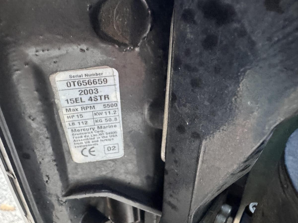 Used 2003 Crestliner 202 Tourament Side Console