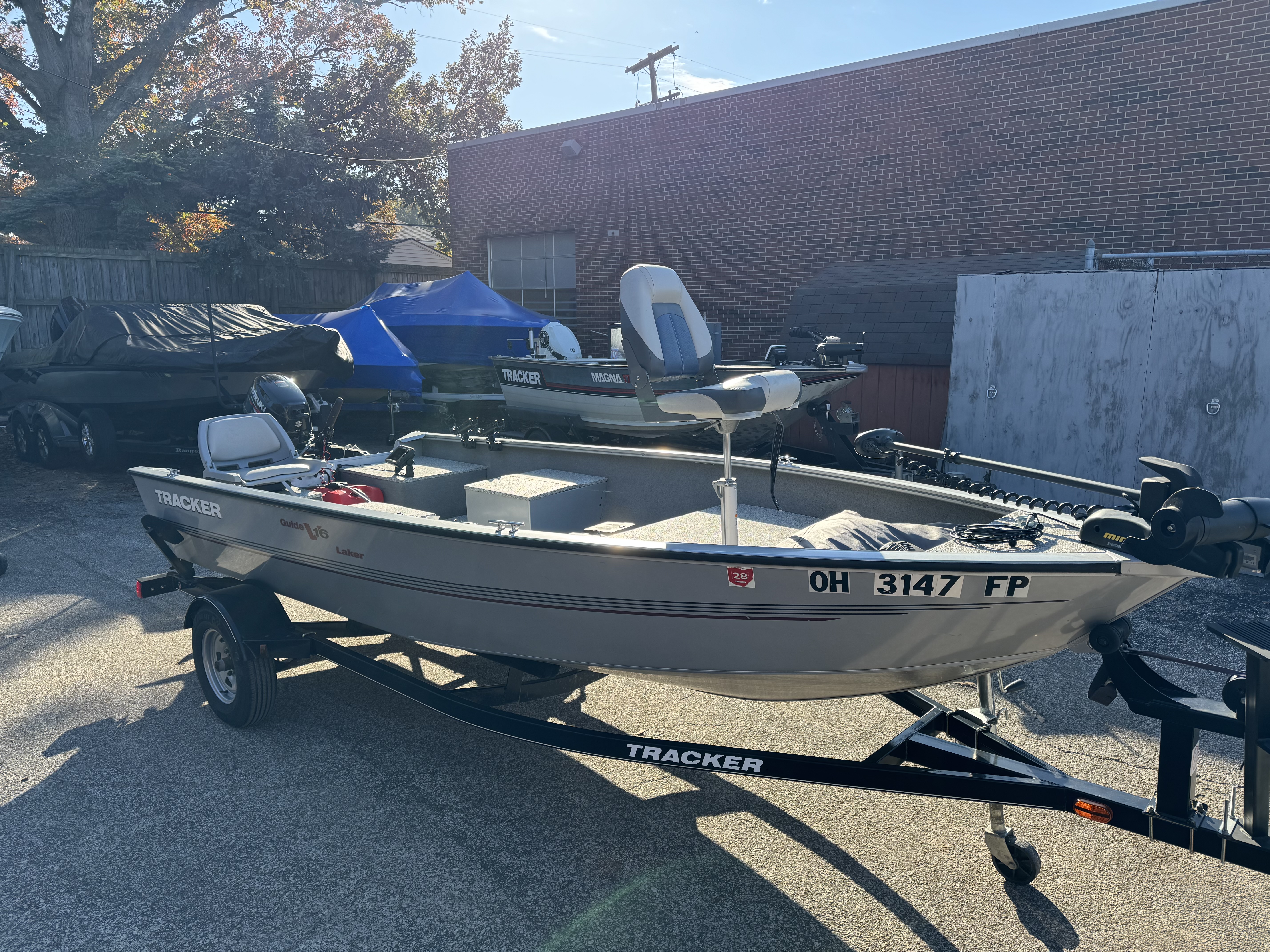 Used 2013 Tracker GV16 Tiller