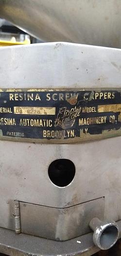 Used Resina S-41 Capper - Stainless base  S-41