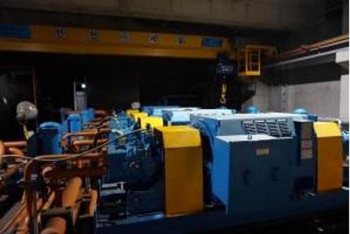 Used Press Forging Open Die Hydraulic HBE Korean