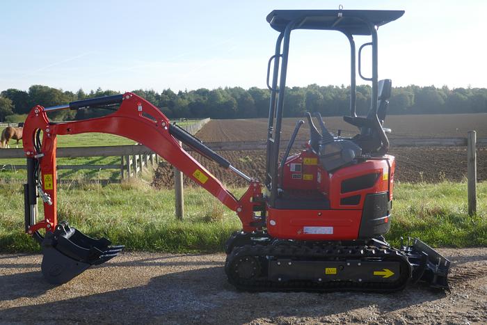 2021 OULIDE KUBOTA POWERED 2T MINI EXCAVATOR