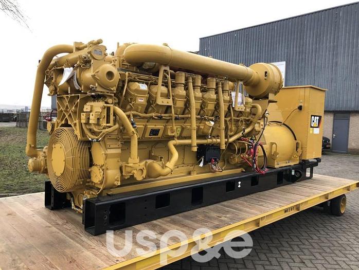 Refurbished 1.7 MW 2020 Refurbished Caterpillar 3516B-HD Diesel Generator Set