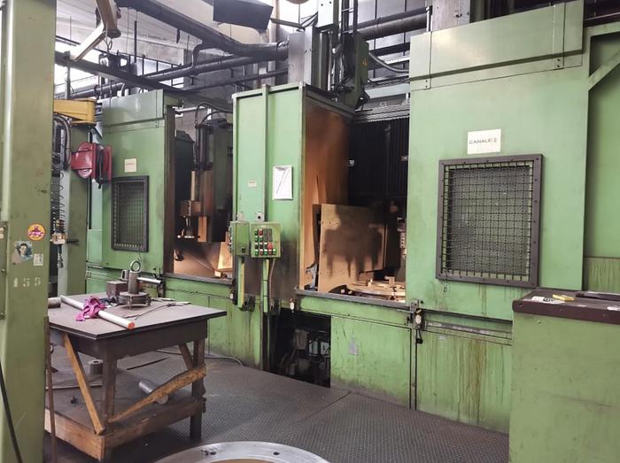 Installata Tornio Verticale a Doppio Mandrino Cnc MORANDO COREMU CKN 2 - 15"