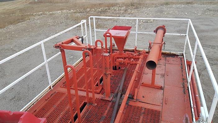 Used 22 m3 (140 bbl) 2 Compartment Mud Tank