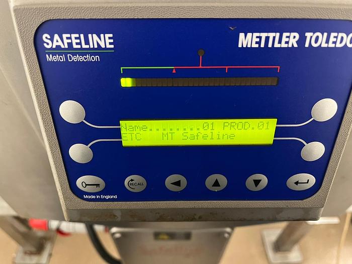 Used SAFELINE METAL DETECTOR ISHIDA CHECKWEIGHER COMBI UNIT