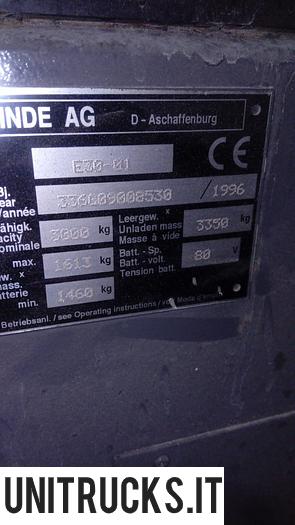 Usata 1996 LINDE E30-01