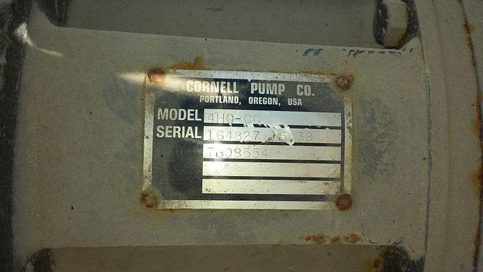 Unused Pump, Centrif., 125 HP, C/st, Cornell, Mdl 4H0-CC, #S737634