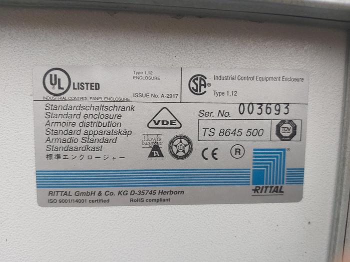 Gebraucht Verteilerschrank, Schaltschrank 60x50x161, TS 8645 500, Rittal gebraucht