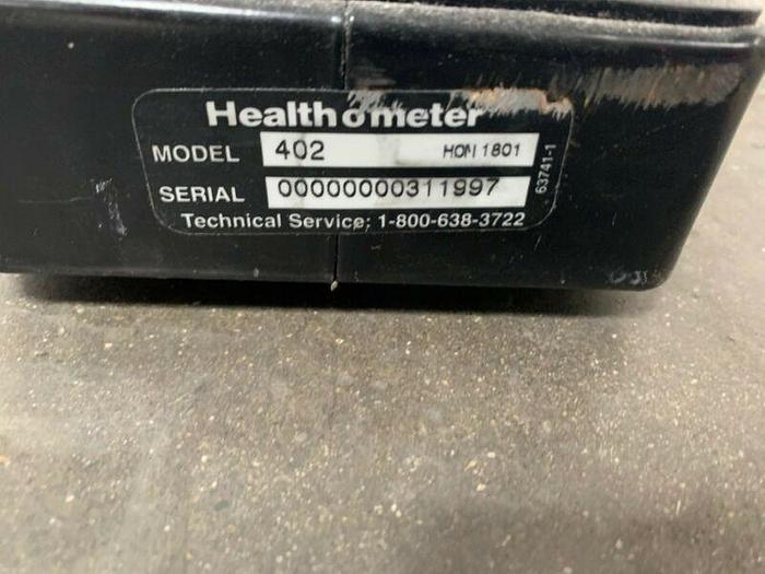 Used Health O Meter 402 Mechanical Physician Scale, Capacity 350 LBS