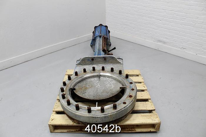 Used Valve Technologies 24" Air Operated Knife Gate Valve #40542