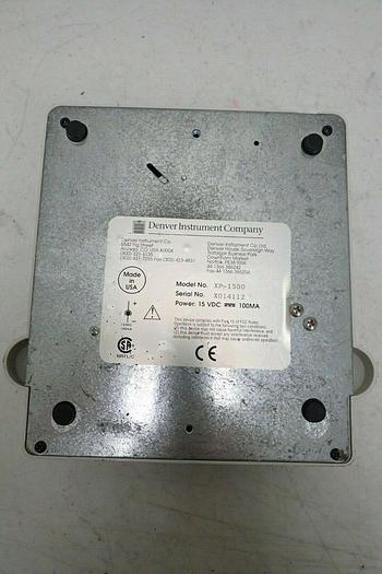 Used Denver Instruments XP-1500 1500x0.05g Lab Scale Electronic Balance