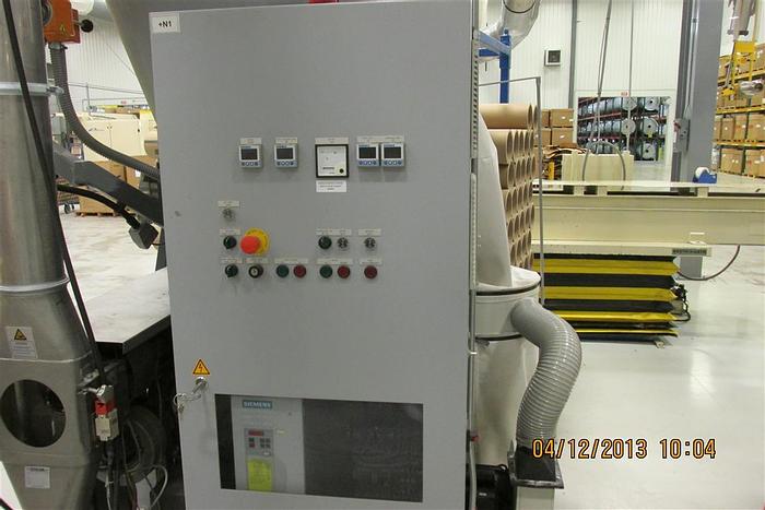 Used EREMA WASTE RECLAIM EXTRUDER MDL KAG 806 MFG. 2007