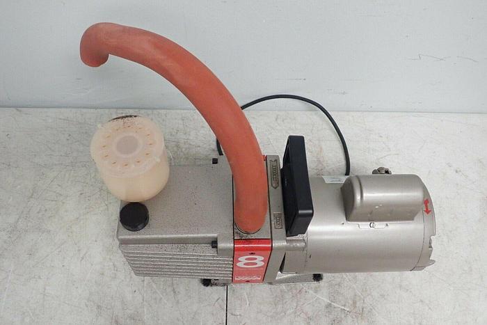 Used Edwards E2M8 Two Stage Rotary Vane High Vacuum Pump