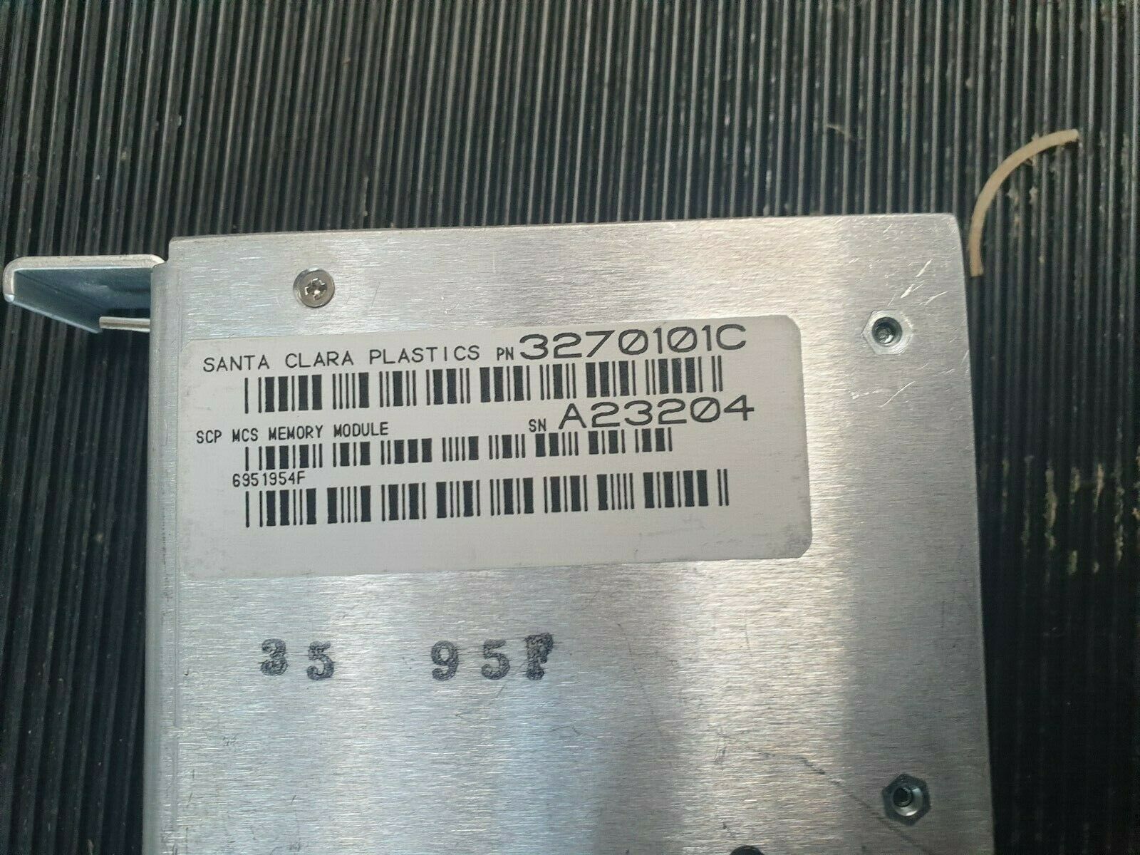 Used SCP  3270101C MEMORY MODULE (rbd2.1b5)