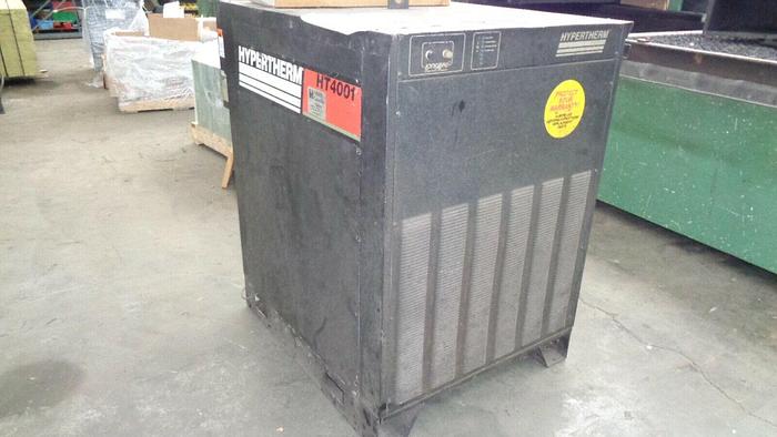 Used MG Industries Plasma Cutter w/Hypertherm H-601 & Hypertherm HT 4001 Power Supply