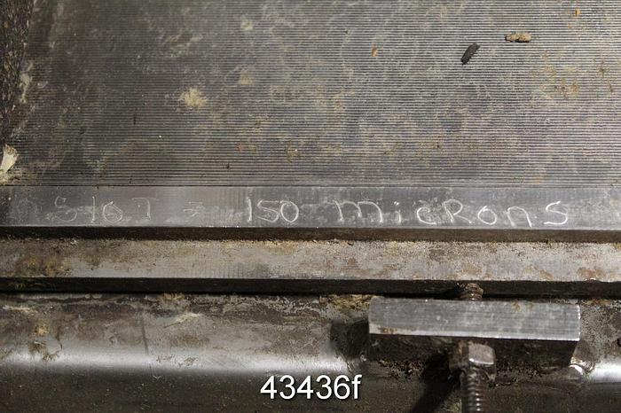 Used Dorr Oliver Triple Bank DSM Screen #43436