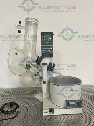 Used Buchi R-205 Rotavapor w/ Buchi V-805 Vacuum Controller & Buchi V-700 Vacuum Pump