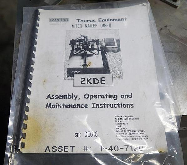 Used TAURUS 2KDE DOUBLE-HEAD UNDERPINNER WITH DIGITAL CONTROLS