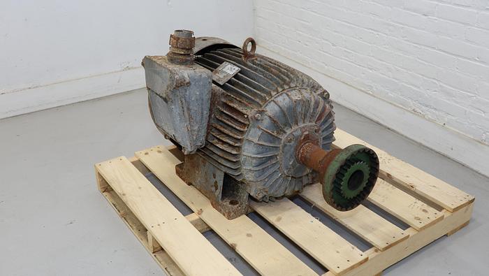 Used Elektrim 100 HP A/C Motor #44440