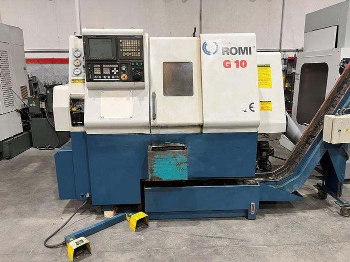 Usato TORNIO ROMI G 10 CNC FANUC 21 i - T