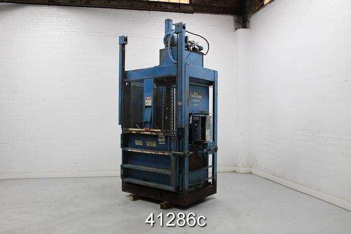 Used General Hydraulics 315-60l Vertical Baler #41286