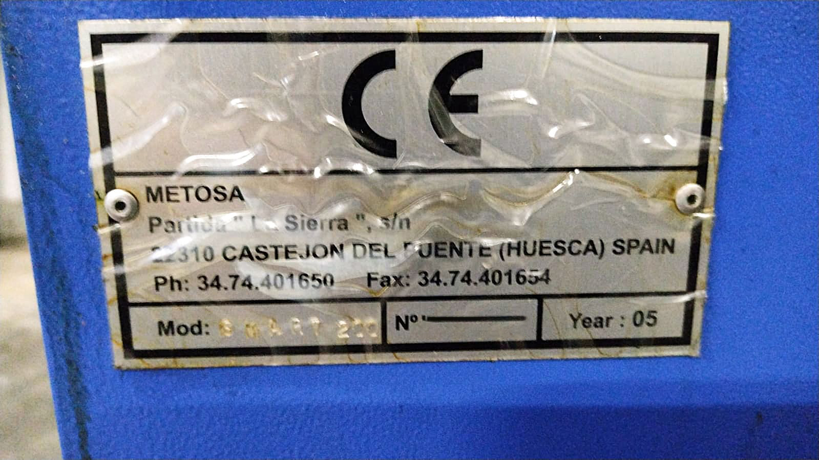 Used PINACHO SMART TURN 5/200 - 2005