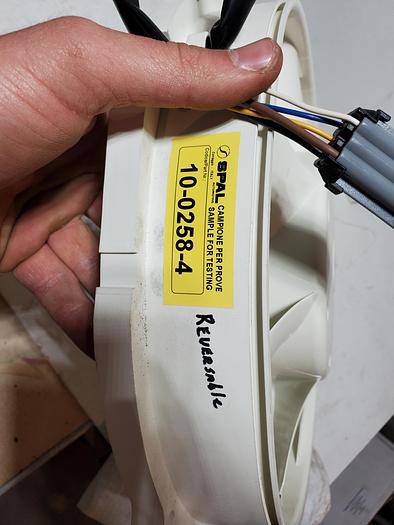 SPAL VA90-BBL306-94A 3001-102058-400 24V DC-13A 13-1/2" Reversible Brushless Fan
