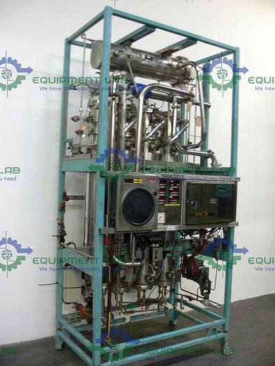 Used FINN-AQUA 300 H 4 Multiple Effect Water Still Skid w/ Heat Exchanger WFI Skid