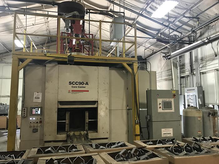 Used ROBERT SINTO CORP   SCC90 COLD BOX CORE CENTER