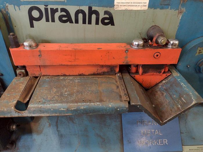 Used 50 TON PIRANHA MODEL #P3 HYDRAULIC IRONWORKER